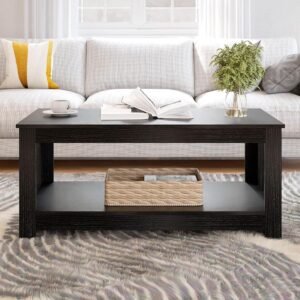 General purpose wooden coffee table